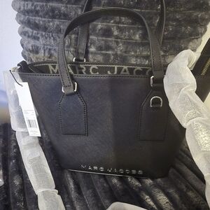 Marc Jacobs Black Crossbody Tote Bag